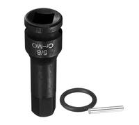 QUARKZMAN Boccola Esagonale Impatto 1/2" Drive 5/8 Pollici SAE Acciaio CR-MO Con Perno D Rondella Per Adattatore Avvitatore Batteria