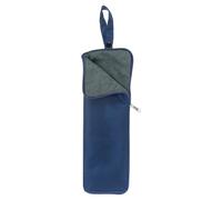 QUARKZMAN Borsa Porta Ombrelli 4.9"x13.4" Portatile Custodia Blu Scuro | Reversibile, per Ombrelli Bagnati, Copertura Pieghevole Impermeabile, per Conservazione Viaggio Casa