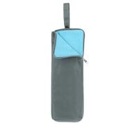 QUARKZMAN Borsa Porta Ombrelli 4.9"x13.4" Portatile Reversibile per Ombrelli Bagnati Copertura Pieghevole Impermeabile Custodia per Conservazione Viaggio Casa, Grigio Scuro