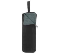 QUARKZMAN Borsa Porta Ombrelli 4.9"x15" Portatile Reversibile per Ombrelli Bagnati Copertura Pieghevole Impermeabile Custodia per Conservazione Viaggio Casa Esterno, Nero
