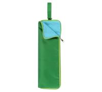 QUARKZMAN Borsa Porta Ombrelli 4.9"x15" Portatile Reversibile per Ombrelli Bagnati Copertura Pieghevole Impermeabile Custodia per Conservazione Viaggio Casa Esterno, Verde