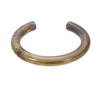 QUARKZMAN Braccialetti A Bracciale Stile Sottile In Acrilico Per Donne, Bracciale A Manica In Resina Acrilica E Acetato Gioiello Di Moda, Grigio