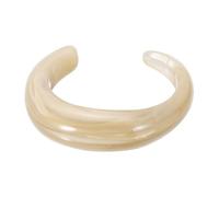 QUARKZMAN Bracciali A Forma Di Cerchio Spessi E Aperti In Acrilico Per Donne, Bracciale A Forma Di Cerchio In Resina Acrilica, Bracciale A Polso In Acetato Stilizzato, Marrone