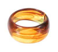 QUARKZMAN Bracciali A Spessore In Acrilico Per Donne, Bracciale A Manica In Resina Acrilica E Acetato, Gioiello Alla Moda, Colore Marrone