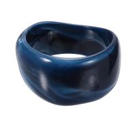 QUARKZMAN Bracciali A Spessore In Acrilico Per Donne Bracciale Resina Blu