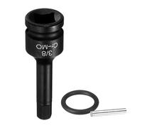 QUARKZMAN Bussola Impatto 1/2" 3/8 Pollice SAE Acciaio CR-MO Con 6 Punti E Spinotto Per Adattatore Avvitatore