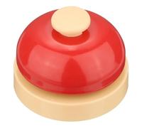QUARKZMAN Campanello Da Tavolo 2.52" Per Servizio Front Office Rosso | Ufficio Hotel ena Ristorante Feste Addestramento Animali