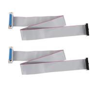 QUARKZMAN Cavo A Nastro Piatto IDC Con Connettore DB25 Femmina A FC-26 Femmina Passo 2.54mm Lunghezza 50cm 4 Pezzi