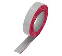 QUARKZMAN Cavo a Nastro Piatto IDC da 28AWG Lunghezza 3 m/9.8ft Passo 1mm 16 Pin Grigio per Collegamento JTAG/ISP