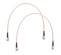 QUARKZMAN Cavo Di Estensione Antenna SMA 0.3 M/1ft SMA Maschio Foro Interno A Maschio Perno Interno RG316 Cavo Coassiale A Bassa Perdita Estensore Per Sistemi Di Rete 0-6G Antenne