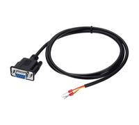 QUARKZMAN Cavo Seriale DB9 RS232, 22AWG DB9 Femmina A Filo Scoperto Con 3 Terminali Di Cablaggio, Cavo Di Estensione 232-235 Per Comunicazione Dati, 3.3 Ft