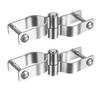QUARKZMAN Cerniera a Maglia Catena 1-5/8" 2 Kit 304 Argento