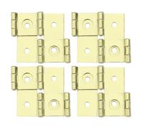 QUARKZMAN Cerniere a Doppia Azione per Schermi Pieghevoli, 4pz 2,13" Cerniere a Doppio Movimento Stile Retrò Rotazione a 270 Gradi Cerniere per Porte a Schermo, Oro