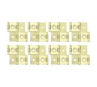 QUARKZMAN Cerniere a Doppia Azione per Schermi Pieghevoli, 8pz 1,85" Cerniere a Doppio Movimento Stile Retrò Rotazione a 270 Gradi Cerniere per Porte a Schermo, Oro