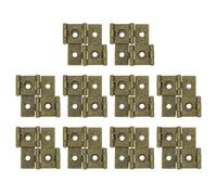 QUARKZMAN Cerniere a Doppia Azione per Schermo Pieghevole, 10Pz 1,85" Cerniere a Doppia Oscillazione Stile Retrò Cerniere per Porta a Schermo con Rotazione di 270 Gradi, Bronzo
