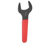 QUARKZMAN Chiave Fissa Singola 90mm Metrica Angolo Di 15 Gradi Chiave A Bocca Piccola Testa Piatta Con Impugnatura Rossa Per Riparazione Auto Montaggio Mobili