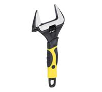 QUARKZMAN Chiave Regolabile 6" CR-V Set Chiave Universale Apertura Larga Mascella Fosfatazione Per Riparazioni Idrauliche E Di Fine, Nero/Giallo