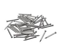 QUARKZMAN Chiodi di Finitura 120 Pezzi 25 Mm 1 Pollici Hardware per Guida Manuale Chiodi in Acciaio Al Carbonio Chiodi a Testa Persa