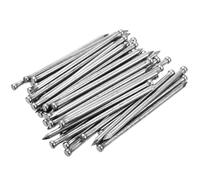 QUARKZMAN Chiodi Di Finitura 50pz 100mm 4 Pollice Hardware A Guida Manuale Chiodo In Acciaio Al Carbonio Chiodo A Testa Perduta