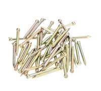 QUARKZMAN Chiodini Di Finitura 150pz 25mm 1 Pollice Hardware A Guida Manuale Chiodi In Acciaio Al Carbonio A Testa Perduta Colore Zincato