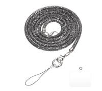 QUARKZMAN Cinghie per Borsa con Strass Maniglia Borsa Cristallo Grigio | Cinghie Ricambio Scintillanti, per Borsa per Telefono Borsa Sotto Braccio Borsa Spalla Borsa Satchel Matrimonio Festa