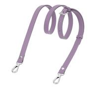 QUARKZMAN Cinturino Borsa 41.7"-51.2" Regolabile Taro Purple Fibbia Argento
