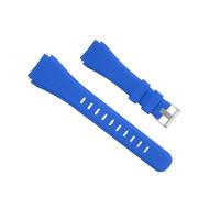 QUARKZMAN Cinturino in Gomma per Orologio 20mm Cinturini di Ricambio in Silicone Design Soltanto per Orologio Intelligente Smart Watch Uomo Donna, Blu Tang