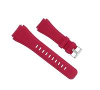 QUARKZMAN Cinturino in Gomma per Orologio 22mm Cinturini di Ricambio in Silicone Design Soltanto per Orologio Intelligente Smart Watch Uomo Donna, Fucsia