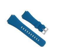 QUARKZMAN Cinturino in Gomma per Orologio 22mm Cinturini di Ricambio in Silicone Design Soltanto per Orologio Intelligente Smart Watch Uomo Donna, Blu Pavone