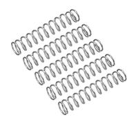 QUARKZMAN Compressione Molla, 5pz 304 Acciaio Inossidabile, 9mm OD, 1mm Filo Dimensioni, 45mm Libero Lunghezza, Argento Tono