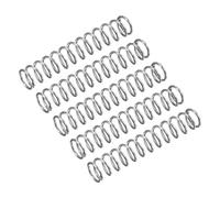 QUARKZMAN Compressione Molla, 5pz 304 Acciaio Inossidabile, 9mm OD, 1mm Filo Dimensioni, 50mm Libero Lunghezza, Argento Tono