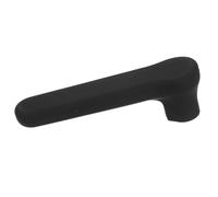 QUARKZMAN Copertura in Silicone Maniglia Porta, Copertura in Silicone per Pomello Anti-Statico Protezione per Maniglia Porta Anti-Collisione per Maniglia Piana, Nero
