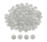 QUARKZMAN Coperture a Vite, 108pz 17mm - Tappo a Vite in Plastica Auto-Bloccante, Copertura Decorativa a Vite per Dado di Fissaggio a Croce Phillips, Vite autoperforante, Grigio Chiaro