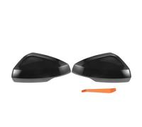 QUARKZMAN Coppia Coperture Specchietto Retrovisore Auto Lato Guidatore e Passeggero in Sostituzione, Nero Lucido per Audi A1 2018-2023, Coperture Protettive Specchietti Esterni Decorative