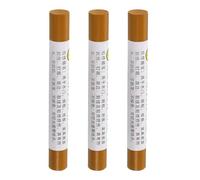 QUARKZMAN Crayon per Riparazione Mobili, 3pz - Stucco per Cera per Legno, Ritocco Pennarelli per Mobili - per Coprire Graffi Fori Tavoli Scrivanie Pavimenti Legno, Ciliegio