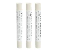 QUARKZMAN Crayon per Riparazione Mobili, 3pz - Stucco per Cera per Legno, Ritocco Pennarelli per Mobili - per Coprire Graffi Fori Tavoli Scrivanie Pavimenti Legno, Bianco Latte