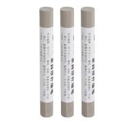 QUARKZMAN Crayon per Riparazione Mobili, 3pz - Stucco per Cera per Legno, Ritocco Pennarelli per Mobili - per Coprire Graffi Fori Tavoli Scrivanie Pavimenti Legno, Grigio Chiaro
