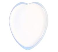 QUARKZMAN Cristalli Pietre Curative A Forma Di Cuore Opale Naturale Amore Energia Positiva FENG Shui Palma Pietra Preziosa Antistress 1.6" Per Equilibrio Meditazione Ansia Mitigazione