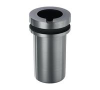 QUARKZMAN Crogiolo di Grafite, 0,5kg Crogiolo in Grafite ad Alta Purezza per Fusione di Oro Argento Rame Forno di Fusione Stampo Fusione Strumenti per Gioielli 1,38 Pollice IDx3,94 Pollice H