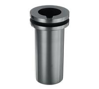 QUARKZMAN Crogiolo di Grafite, 1kg Crogiolo in Grafite ad Alta Purezza per Fusione di Oro, Argento Rame Forno di Fusione Stampo Fusione Strumenti per Gioielli 1,5 Pollice IDx4,92 Pollice H