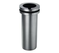 QUARKZMAN Crogiolo di Grafite, 2kg Crogiolo in Grafite ad Alta Purezza per Fusione di Oro, Argento Rame Forno di Fusione Stampo Fusione Strumenti per Gioielli 1,77 Pollice IDx6,1 Pollice H