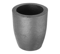 QUARKZMAN Crogiolo in Grafite Silicio 9kg Crogiolo Rame Tazza Fusione Lingotto Fusione Metallo Fusione Oro Argento Rame Forno Fusione Stampo Fusione Strumenti per Gioielli 4,33" IDx6,69" H
