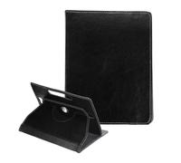 QUARKZMAN Custodia Universale per Tablet da 8 Pollici, Custodia Protettiva Girevole a 360 Gradi in Pelle Pu per Tablet da 8,0-8,7 Pollici, Nera
