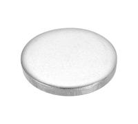 QUARKZMAN Disco In Acciaio Inossidabile, Diametro 2-9/32" (60mm) x Spessore 0.2" (5mm), Tondino Metallico Laminato Cerchio Piatto Lastra Per Incisione Stampa Artigianato, Confezione Da 2