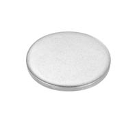 QUARKZMAN Disco In Acciaio Inossidabile, Diametro 7/8" (22mm) x Spessore 0.1" (2.5mm), Tondi In Metallo Laminato Tag Metallo Tondo Cerchio Piastra Piatta Per Incisione Tag, Confezione Da 25