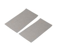 QUARKZMAN Elettrodo in Schiuma di Nichel, Disco per Elettrodi per Batteria a Bottone Foglio di Schiuma di Nichel Schiuma Porosa Ni 200x100x3mm con Adesivo, Confezione da 2, Grigio