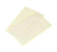 QUARKZMAN Etichette Adesive 10mm QC PASS Marca Adesivi Rotondi Sigilli Antimanomissione per Articoli Industriali Bianco Confezione da 500