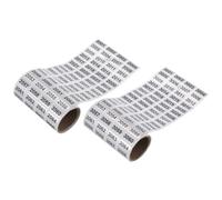 QUARKZMAN Etichette Numerate Consecutive da 2001 a 3000, da 3001 a 4000, Adesivi per Inventario Con Numeri Neri per Classificazione Numerica in Ufficio Magazzino, Totale 2000pz