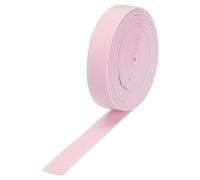 QUARKZMAN Fasce Elastiche per Cucito 2cm 5 Iarde/15 Piedi Rosa Bobina Elastica ad Alta Elasticità per Parrucche, Cintura, Pantaloni