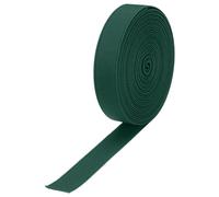 QUARKZMAN Fasce Elastiche per Cucito 2cm 5 Iarde/15 Piedi Verde Scuro Bobina Elastica ad Alta Elasticità per Parrucche, Cintura, Pantaloni